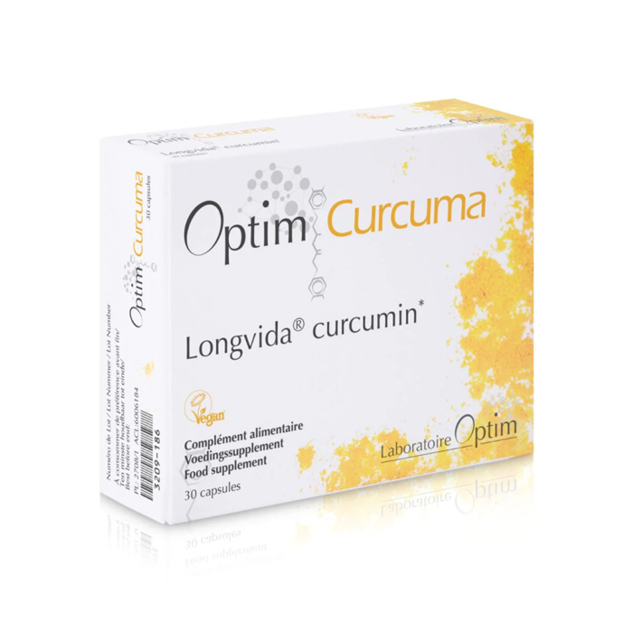 Optim Curcuma 30 ou 90 capsules