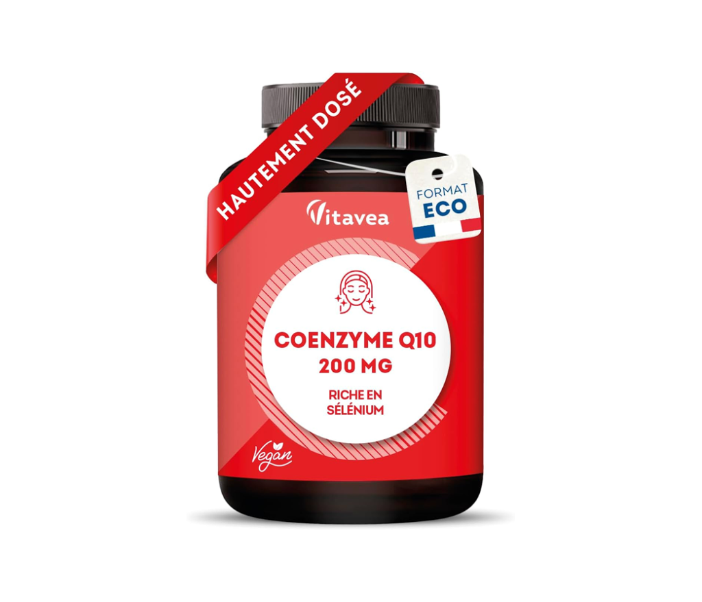 Coenzyme Q10 200 mg – Antioxydant puissant & anti-âge