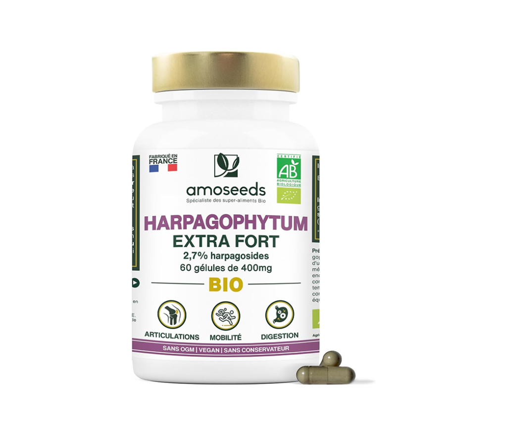 Harpagophytum Bio Extra Fort – 3000 mg/jour, 2,7 % Harpagosides