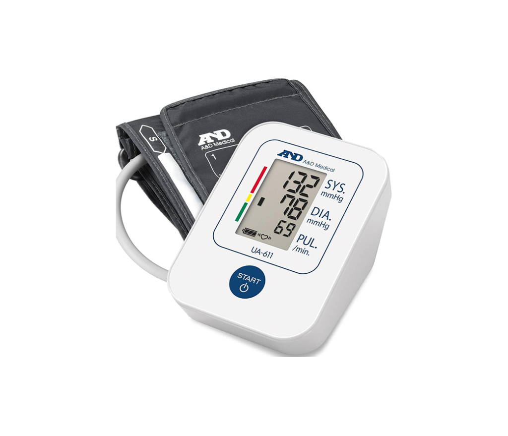 A&D Medical UA-611 – Tensiomètre électronique au bras avec détection d’arythmie