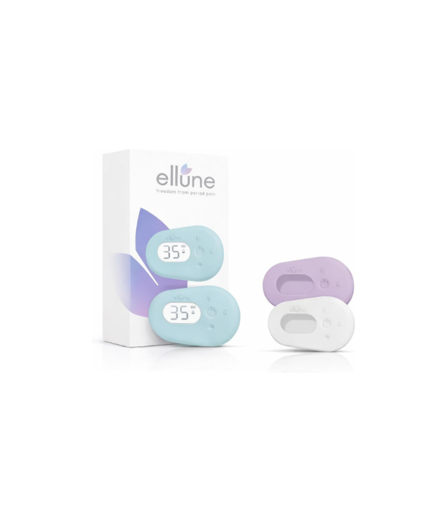 Paingone Ellune- Soulage les règles douloureuses et les douleurs liées à l’endométriose- Batterie performante longue durée- Écran intuitif- Recommandé par les experts médicaux- Bleu ciel