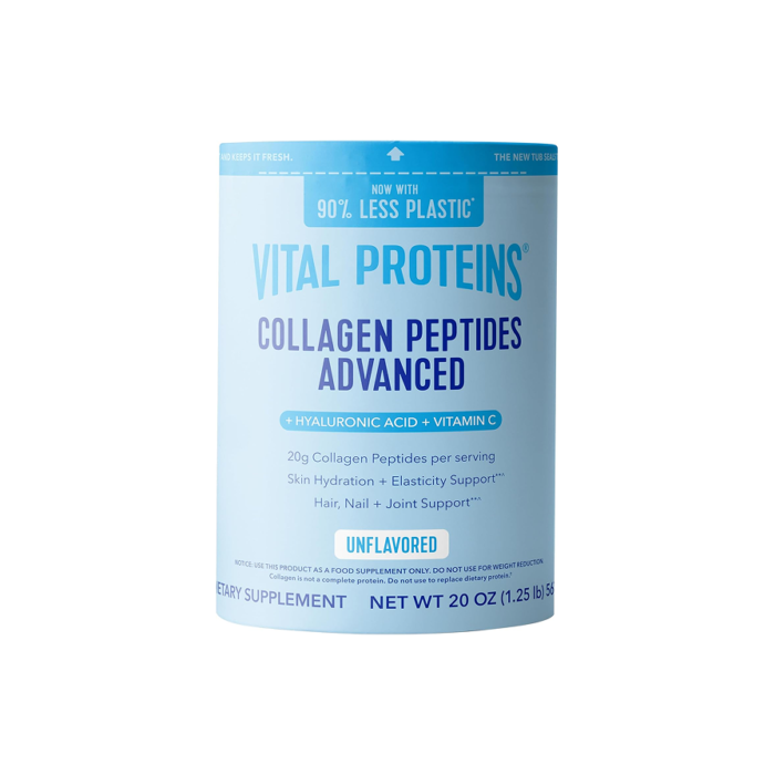 Vital Proteins Collagen Peptides Powder Advanced, Unflavored, 20oz